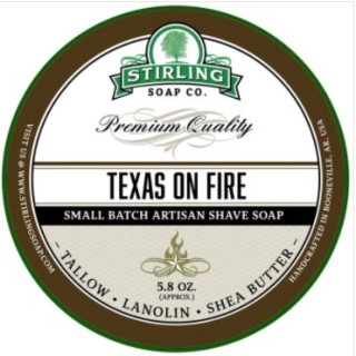 Jabón de Afeitar Texas on Fire Stirling Soap Co 170ml