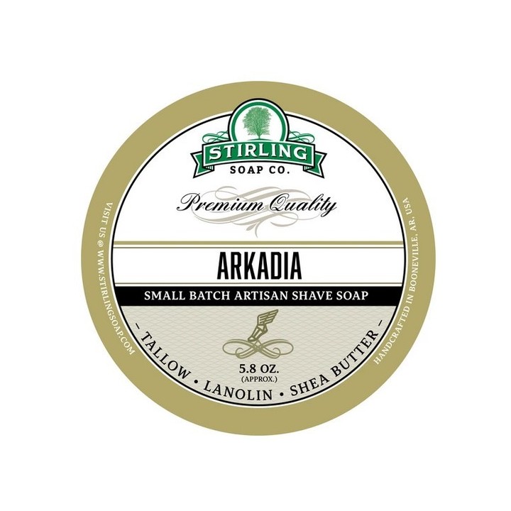 Stirling Soap Co Shaving Soap Arkadia 170ml