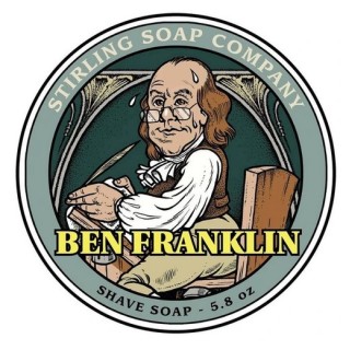 Jabón de Afeitar Ben Franklin Stirling Soap Co 170ml