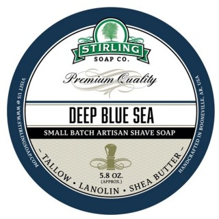 Jabón de Afeitar Deep Blue Sea Stirling Soap Co 170ml