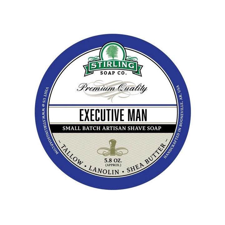 Stirling Soap Co Shaving Soap Executive Man 170ml