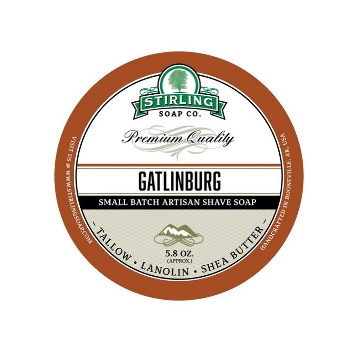 Stirling Soap Co Shaving Soap Gatlinburg 170ml