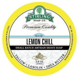 Stirling Soap Co Shaving Soap Glacial Lemon Chill 170ml