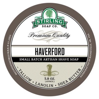 Stirling Soap Co Shaving Soap Haverford 170ml