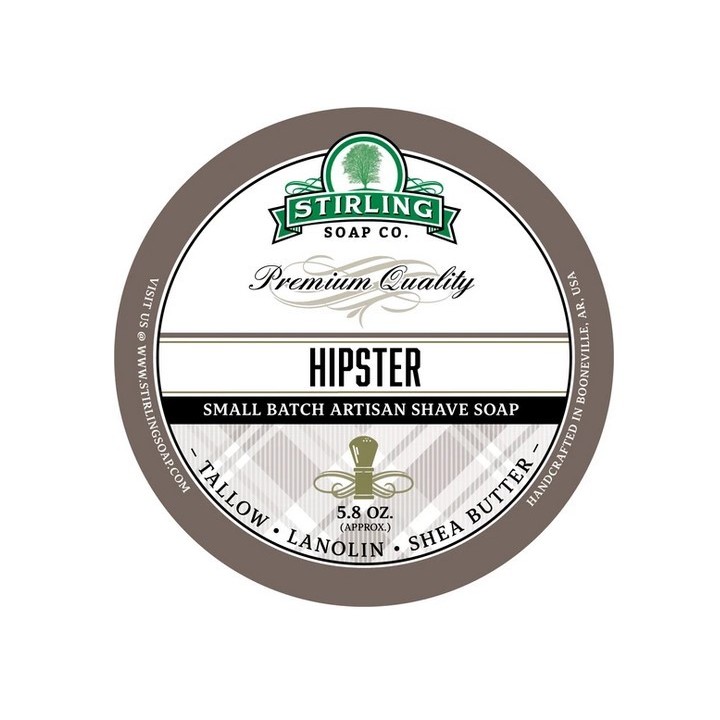 Stirling Soap Co Shaving Soap Hipster 170ml