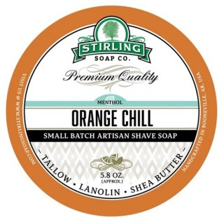 Stirling Soap Co Shaving Soap orange Chill 170ml