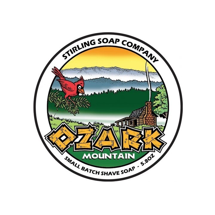 Stirling Soap Co Shaving Soap Ozark Mountain 170ml