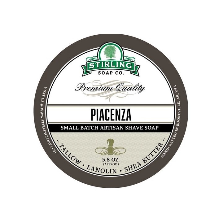 Jabón de Afeitar Piacenza Stirling Soap Co 170ml