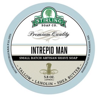 Jabón de Afeitar Intrepid Man Stirling Soap Co 170ml