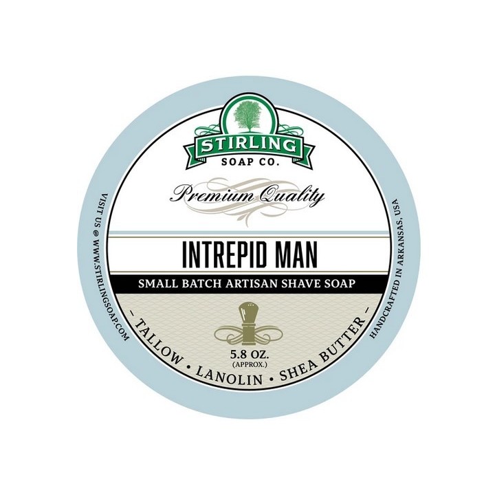 Jabón de Afeitar Intrepid Man Stirling Soap Co 170ml
