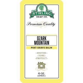 Stirling Soap Co Ozark Mountain After Shave Balm 118ml
