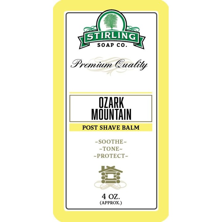 Stirling Soap Co Ozark Mountain After Shave Balm 118ml