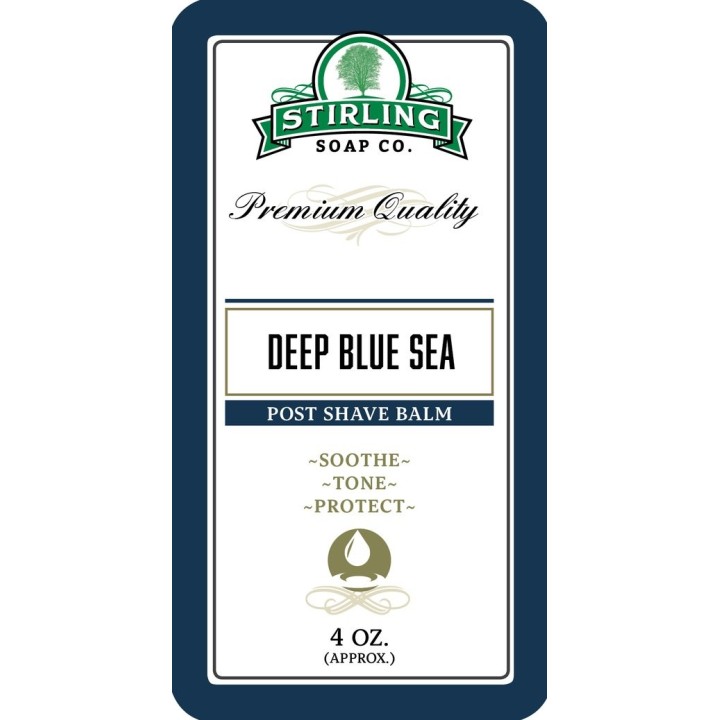 After Shave Bálsamo Deep Blue Sea Stirling Soap Co 118ml