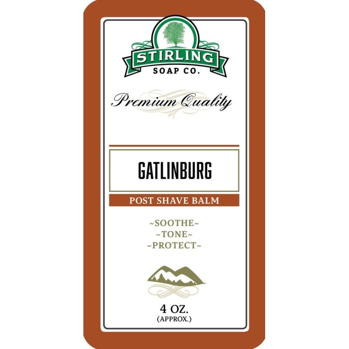 After Shave Bálsamo Gatlinburg Stirling Soap Co 118ml
