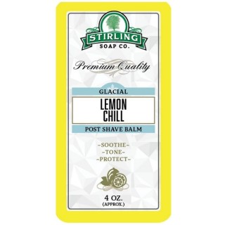 After Shave Bálsamo Glacial Lemon Chill Stirling Soap Co 118ml