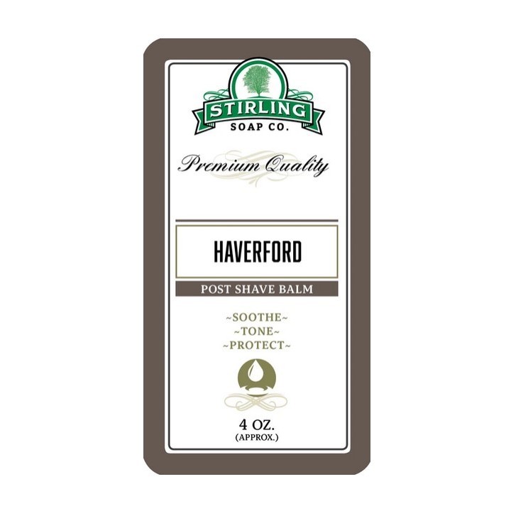 After Shave Bálsamo Haverford Stirling Soap Co 118ml