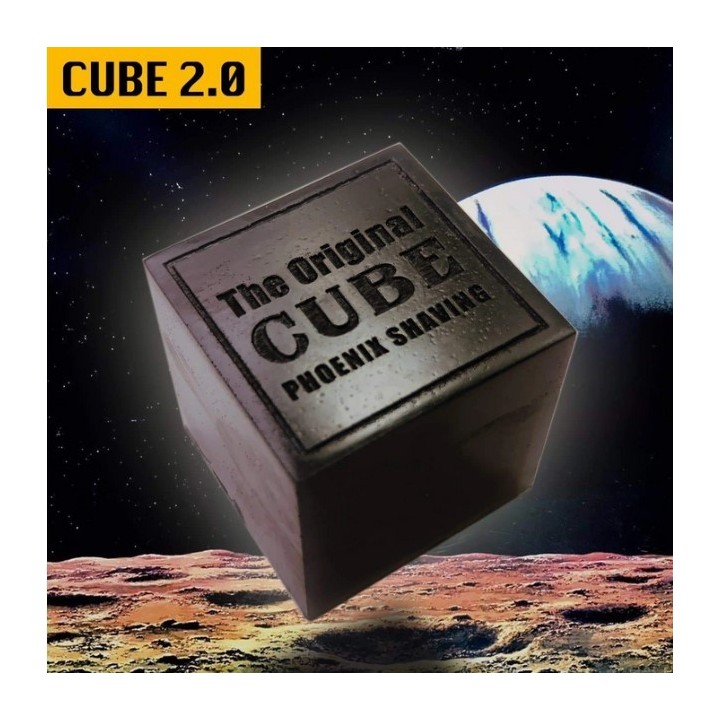 Jabón Pre Afeitado Sin Aroma Cube 2.0 Phoenix Artisan Accoutrements