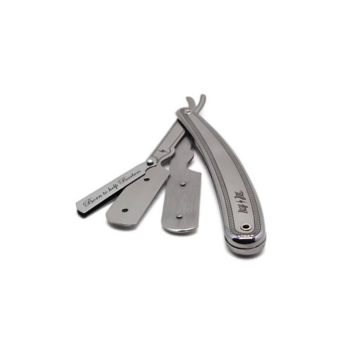 Navaja Barbero Acero Inoxidable Hey Joe