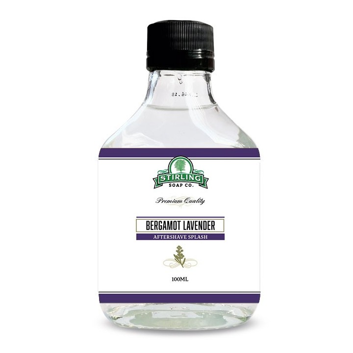 After Shave Loción Bergamot Lavender Stirling Soap Co 100ml