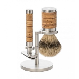 Set Afeitado Mühle Brocha Afeitar & Maquinilla Rocca Abedul