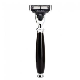 Maquinilla de Afeitar Gillette Mach3® Mühle Purist Resina Negra