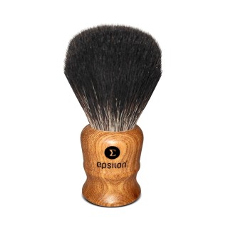 Brocha Afeitar Sintética Tejón Negro Epsilon Madera 26/54mm