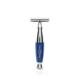 Edwin Jagger Chrome Safety Razor Blue