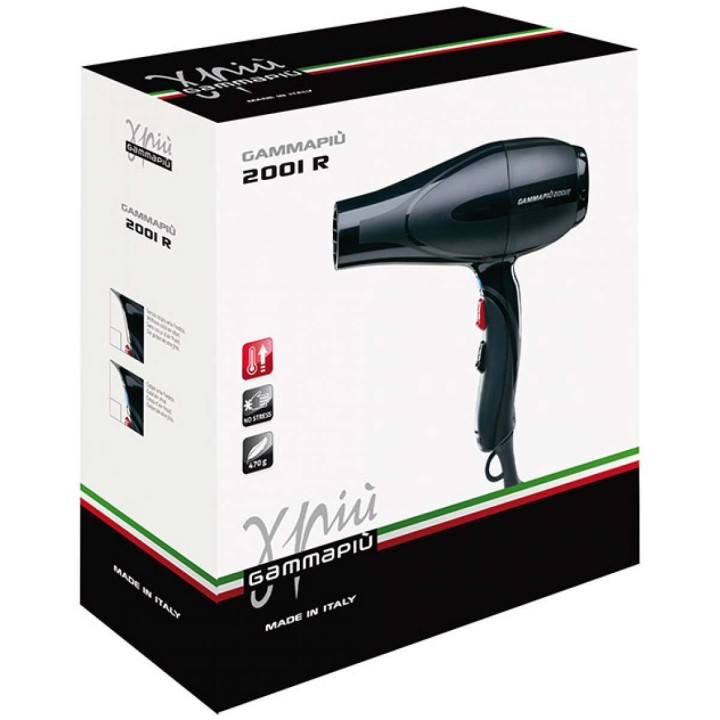 Gamma Piu 2100 RT 2.100W Black Dryer