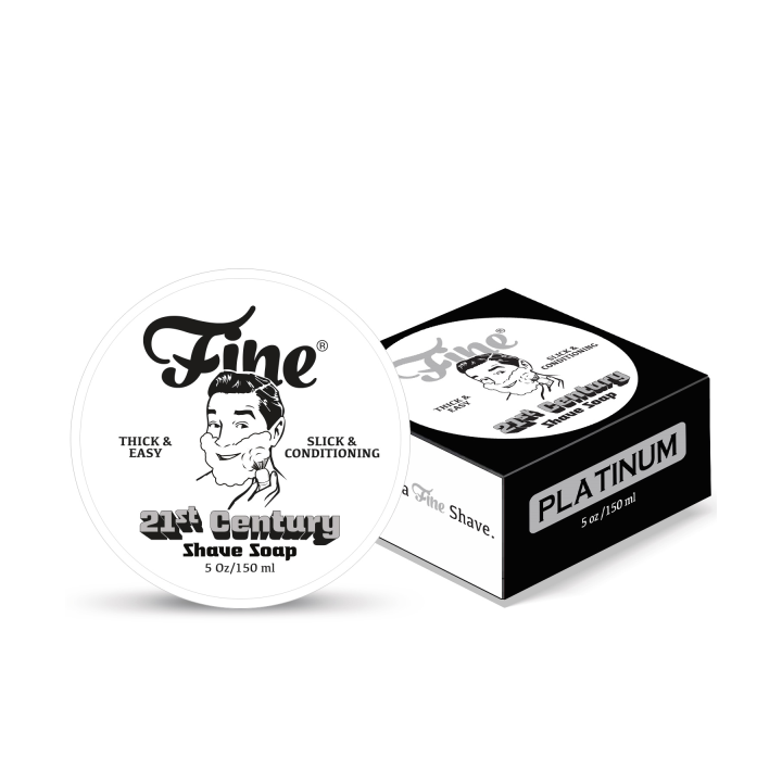 Fine Accoutrements Shaving Soap Platinum 150ml