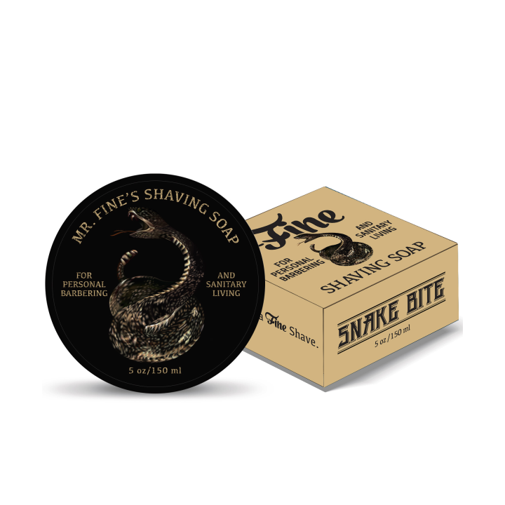 Fine Accoutrements Snake Bite Shaving Soap 150ml
