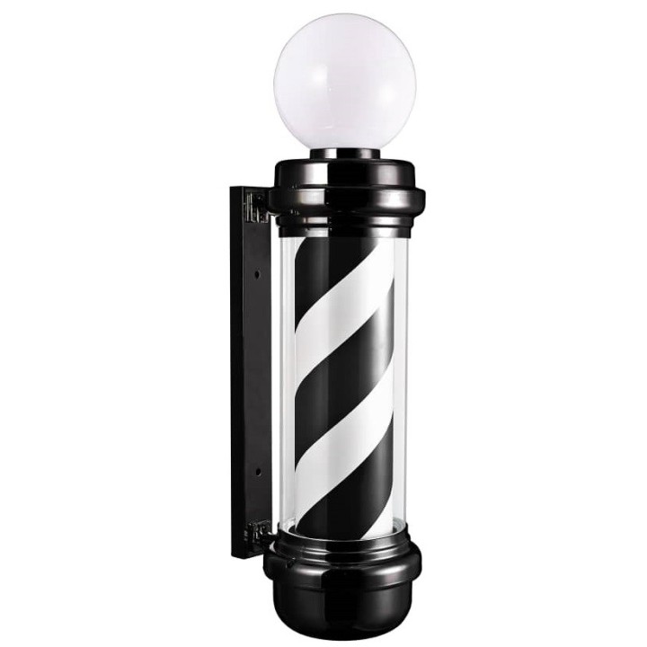 Epsilon Black & White Barberpole with Sphere