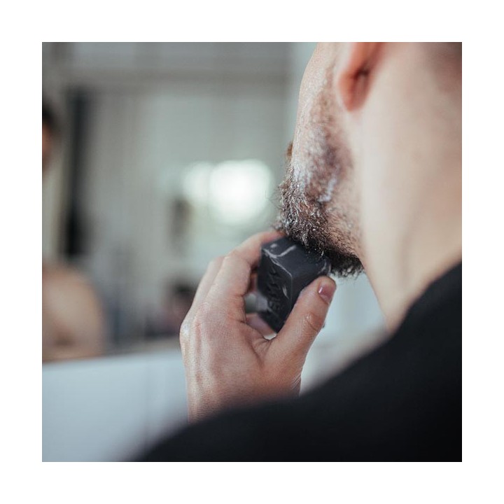 Zew for Men Beard Soap with charcoal 85ml