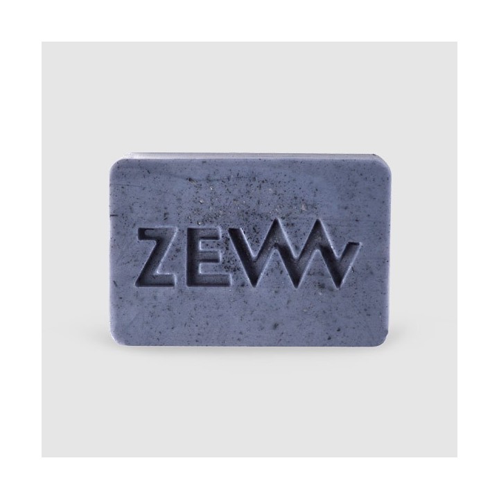 Zew for Men Shaving Soap with charcoal 85ml