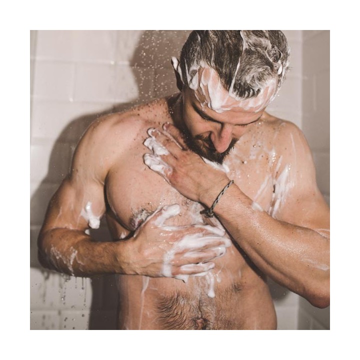 Zer for Men Body and Face Soap with charcoal 85ml