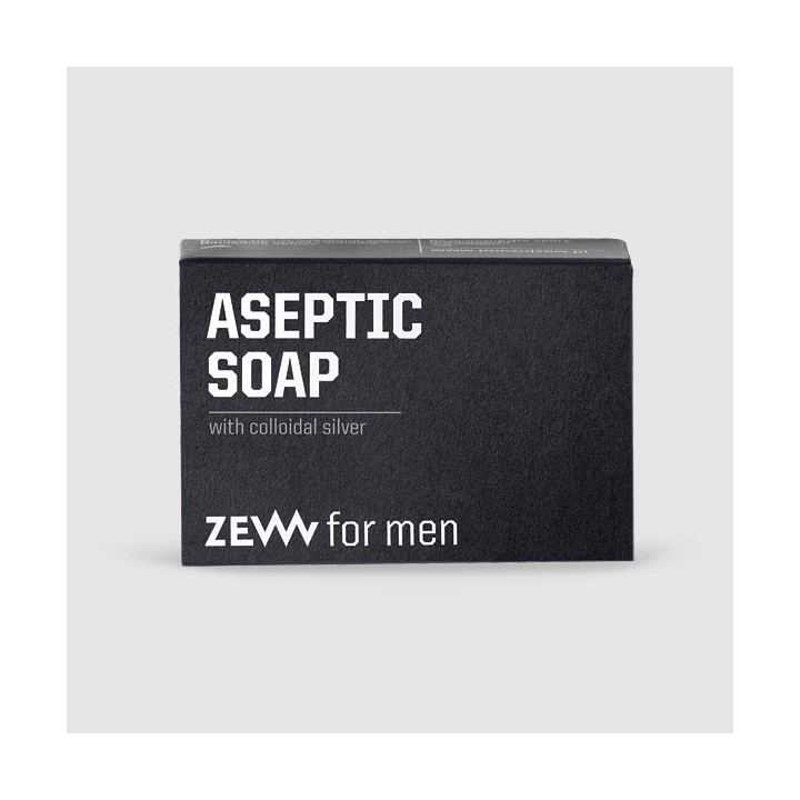 Jabón Antiséptico con Plata Coloidal Zew for Men 85ml