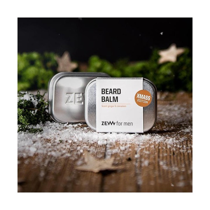 Zew for Men Winter Beard Balm with ginger-cinnammom scent 80ml
