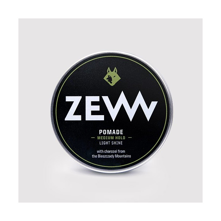 Pomada para el Cabello con Carbón Activo Efecto Brillo Zew for Men 100ml
