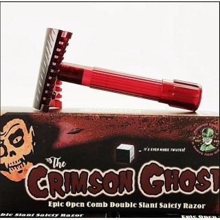 Maquinilla de Afeitar Clásica Peine Abierto Slant Crimson Ghost Phoenix Artisan Accoutrements