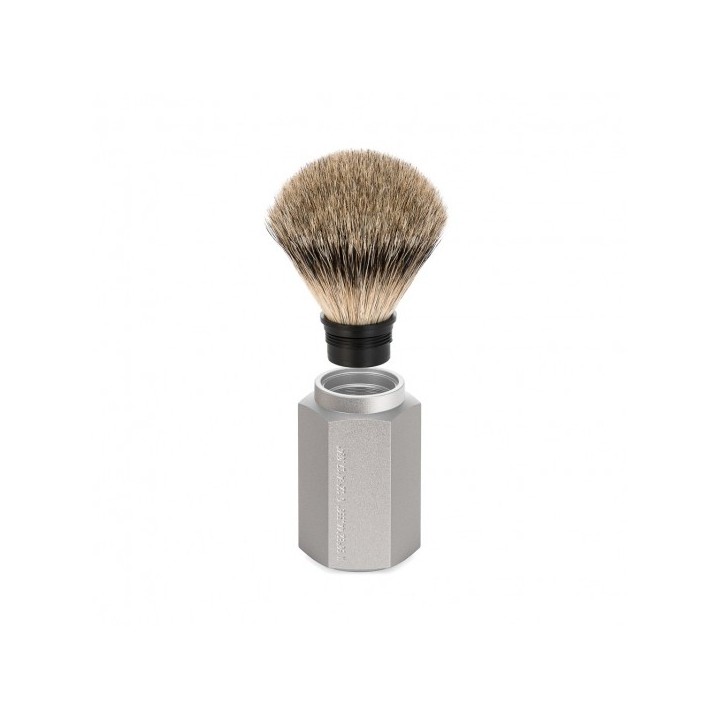Mühle Shaving Brush Hexagon Pure Silvertip