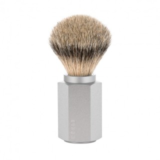 Mühle Shaving Brush Hexagon Pure Silvertip