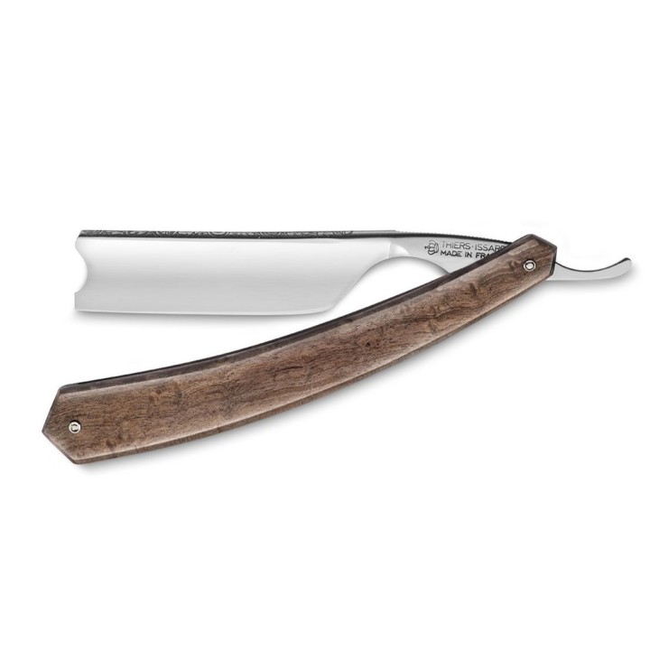 Thiers Issard Straight Razor 7/8 Hook Nose OAK Pattern