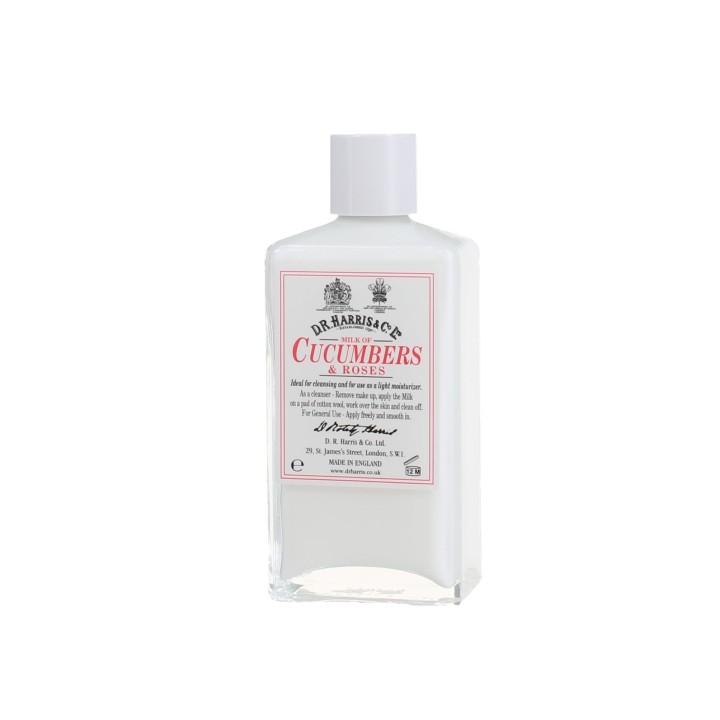 D.R. Harris Milk of Cucumber & Roses 100ml