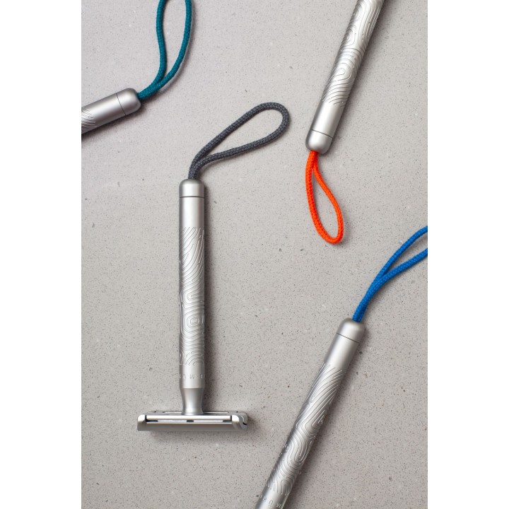 Mühle Unisex Safety Razor Companion with Cotton Strap Stone