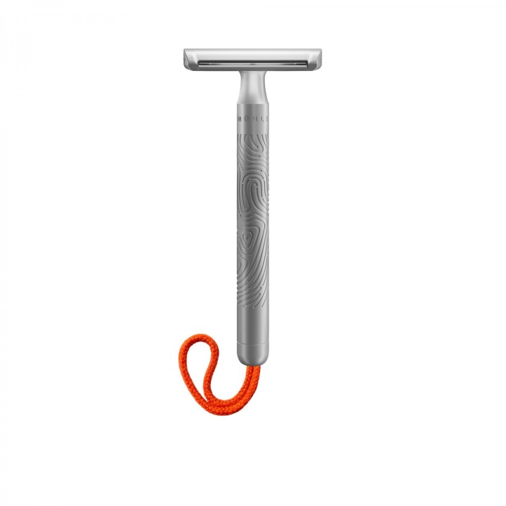 Mühle Unisex Safety Razor Companion with Cotton Strap Coral