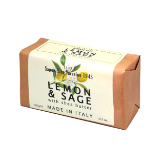 Saponificio Varesino Lemon & Sage Natural Soap 300g
