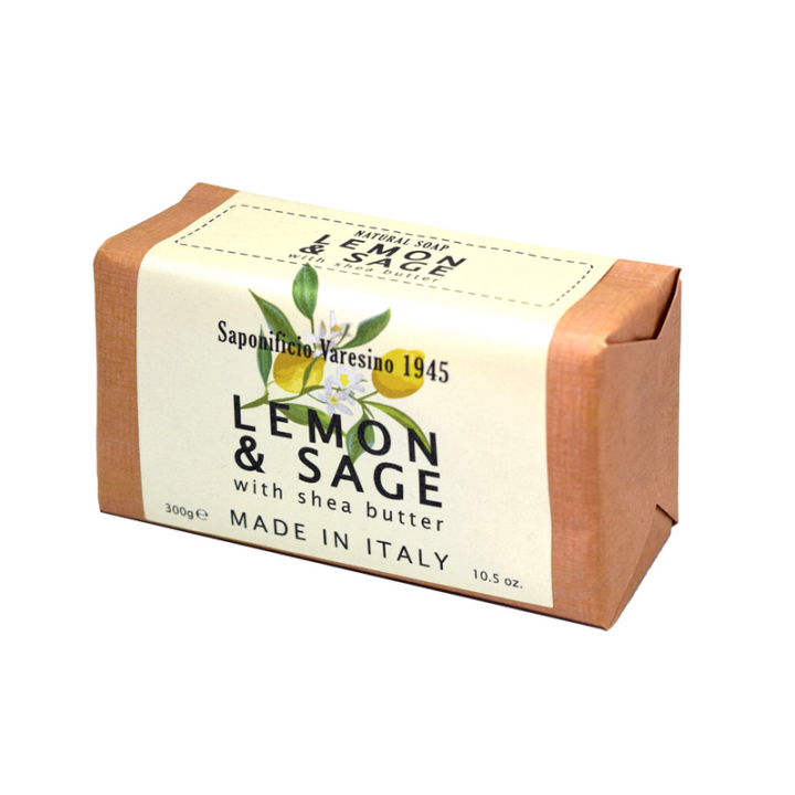 Saponificio Varesino Lemon & Sage Natural Soap 300g