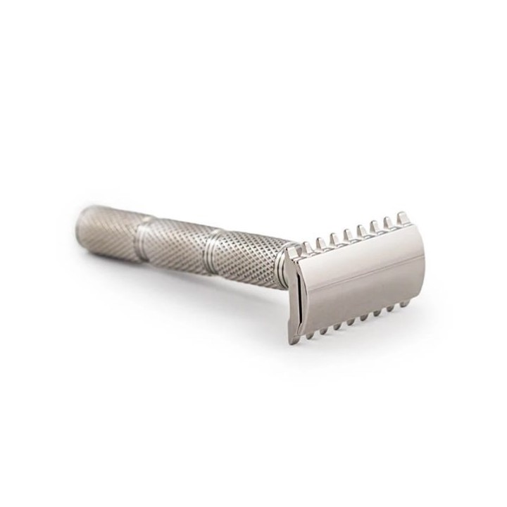Maquinilla de Afeitar Clásica Game Changer 0,84 Peine Abierto Super Knurl Razorock