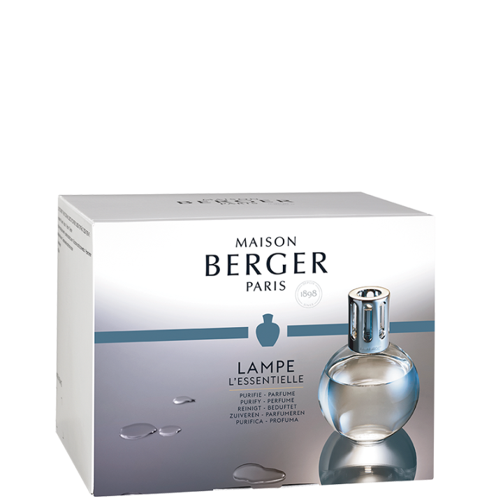 Cofre de Lámpara Redonda + 2 Fragancias L'Essentielle Maison Berger Paris 1898
