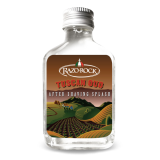 After Shave Loción Tuscan Oud Razorock 100ml