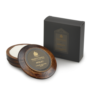Truefitt & Hill Apsley Jabón de Afeitar & Bol de Madera 99gr